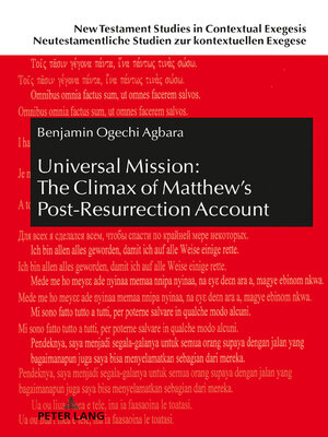 cover image of Universal Mission